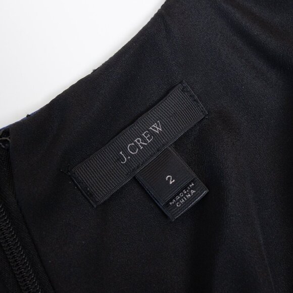 J. Crew Floral Midi Dress, Multicolor, Size 2 - Picture 5 of 13